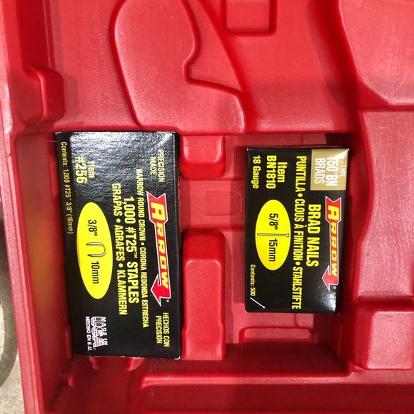 Red Electric Staple Gun - Picture 2 of 7